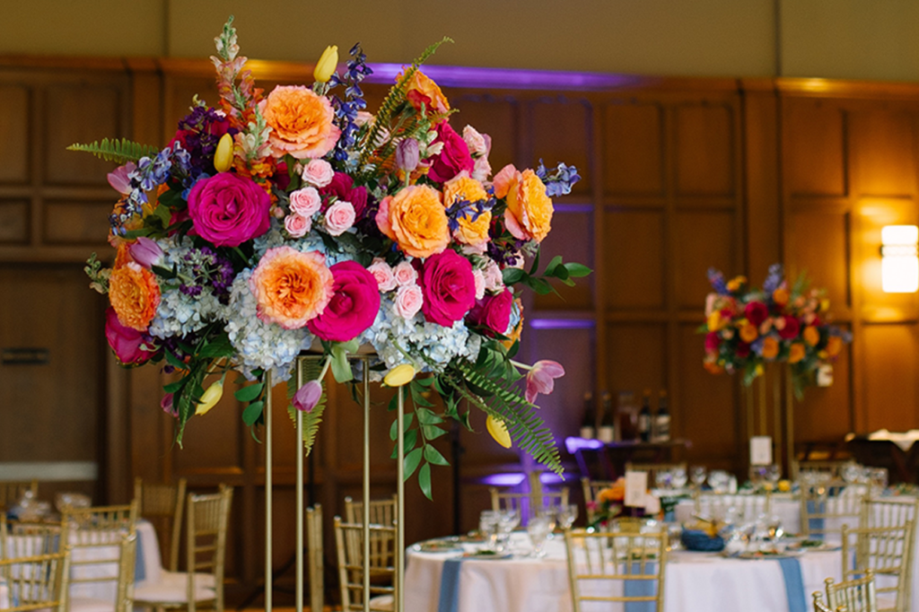 luxury wedding flowers decor